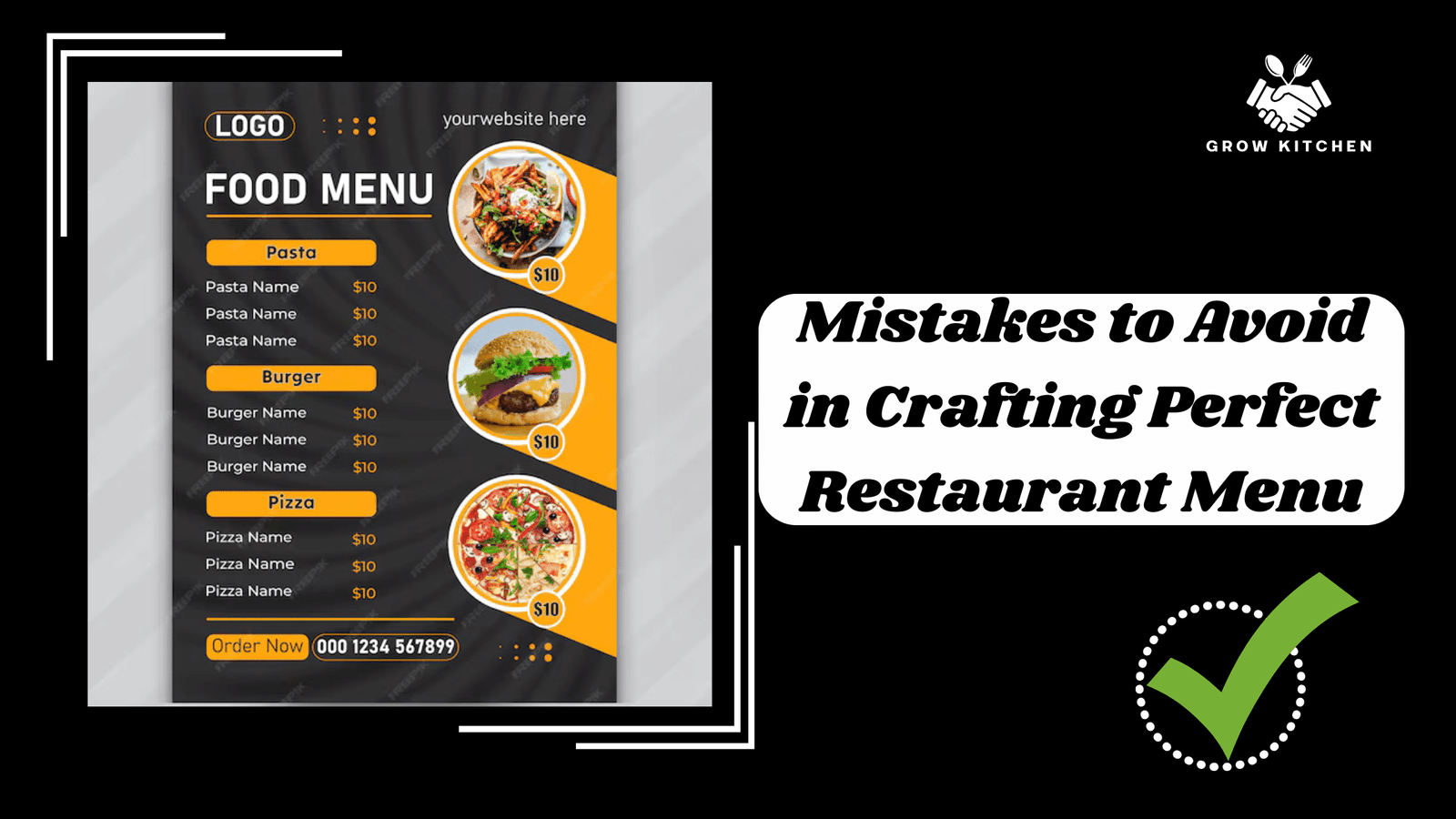 Common Mistakes to Avoid While Creating the Perfect Restaurant Menu