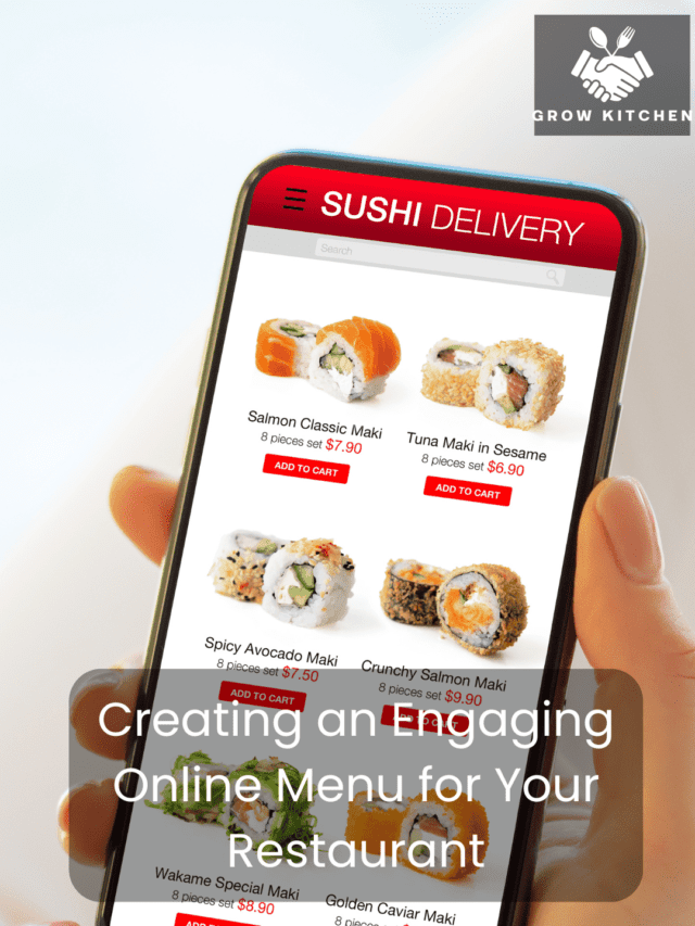 Creating an Engaging Online Menu for Your Restaurant