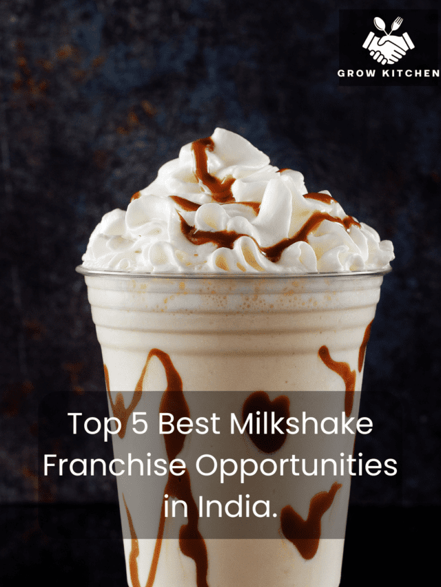 Top 5 Best Milkshake Franchise Opportunities in India