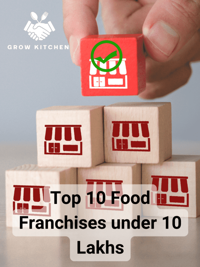 Top 10 Food Franchises under 10 Lakhs