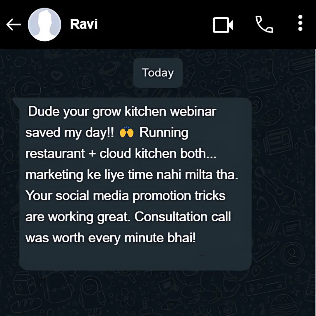 WhatsApp Testimonial 3