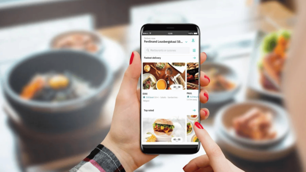delivery only food brand