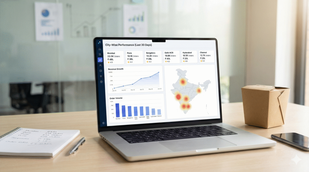 Cloud Kitchen Monthly Revenue