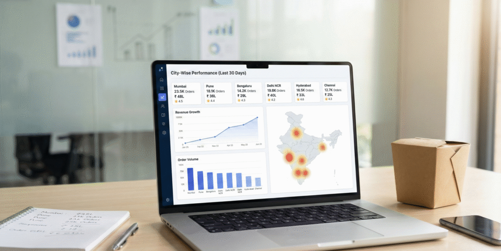 Cloud Kitchen Monthly Revenue