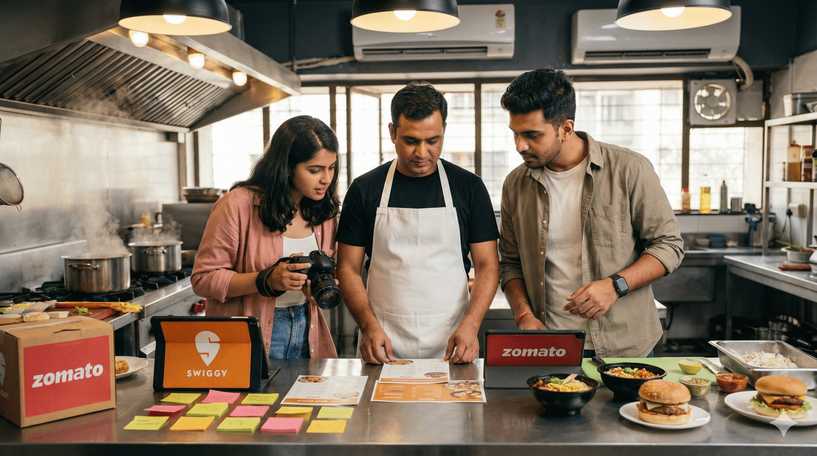 How Can Influencers Start a Food Brand with a cloud kitchen collaboration menu