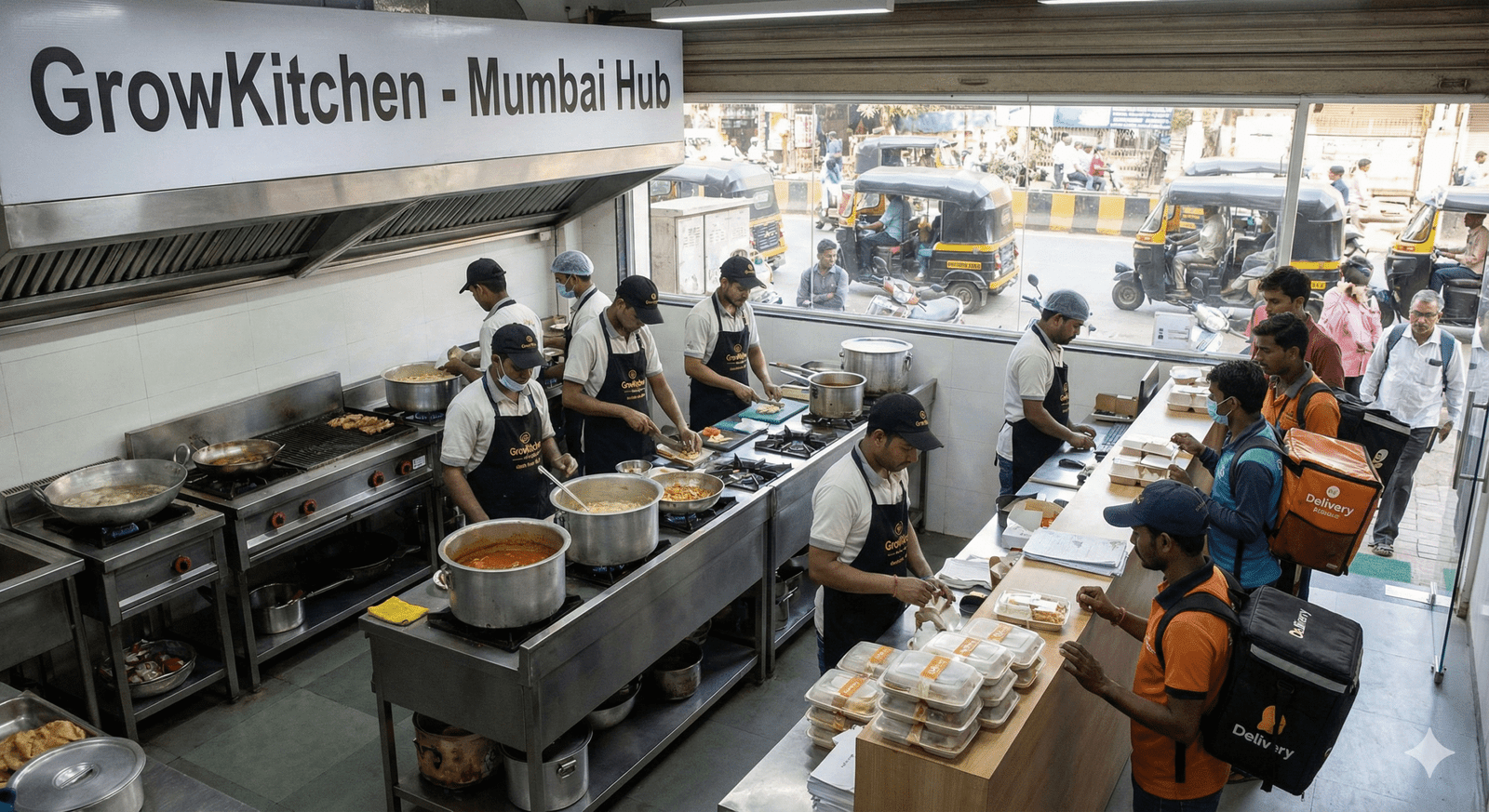 GrowKitchen cloud kitchen photo