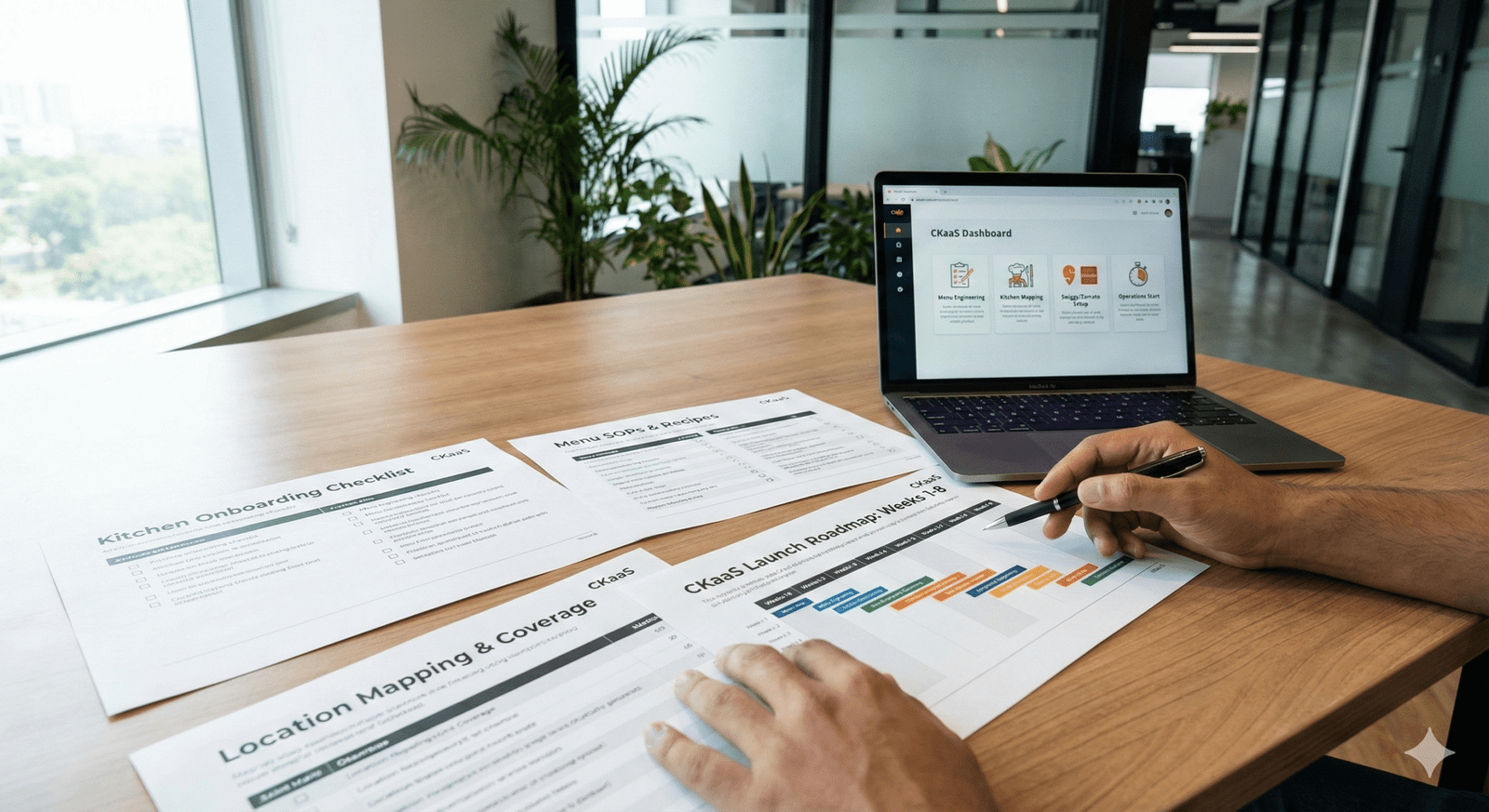 Step-by-step roadmap to launch a cloud kitchen with CKaaS
