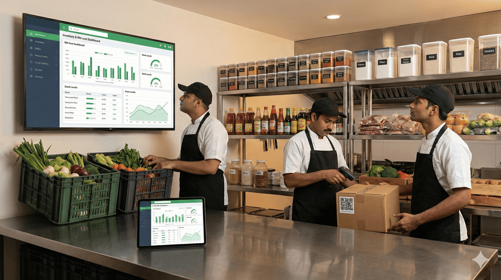 Cloud kitchen food preparation in Pune