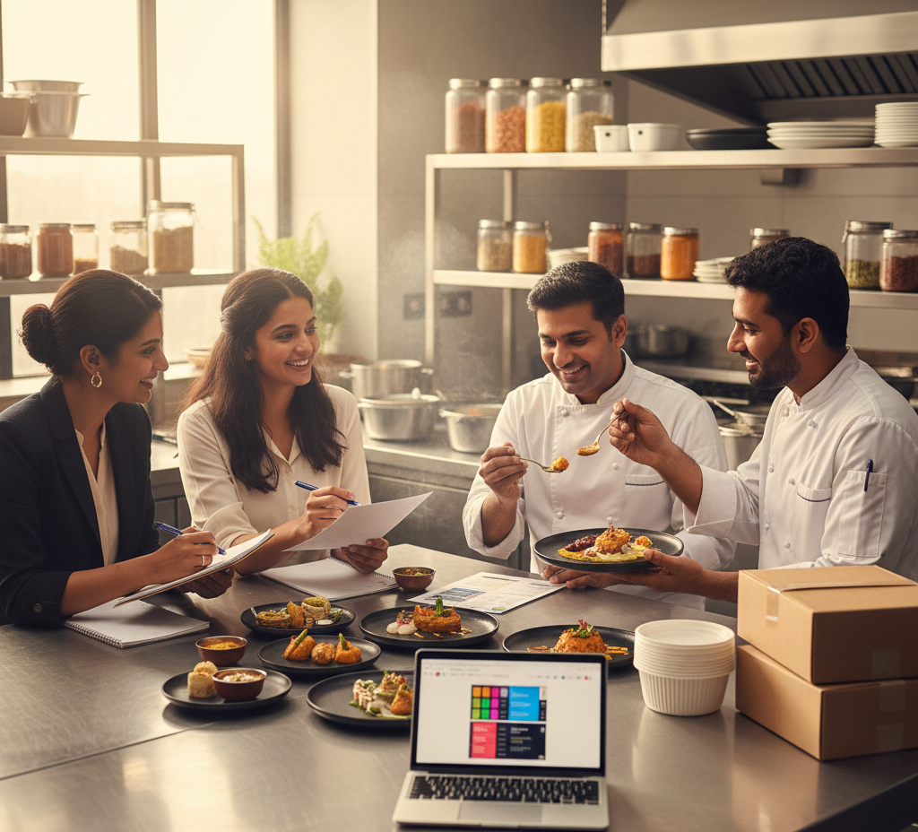 Cloud kitchen operations in India
