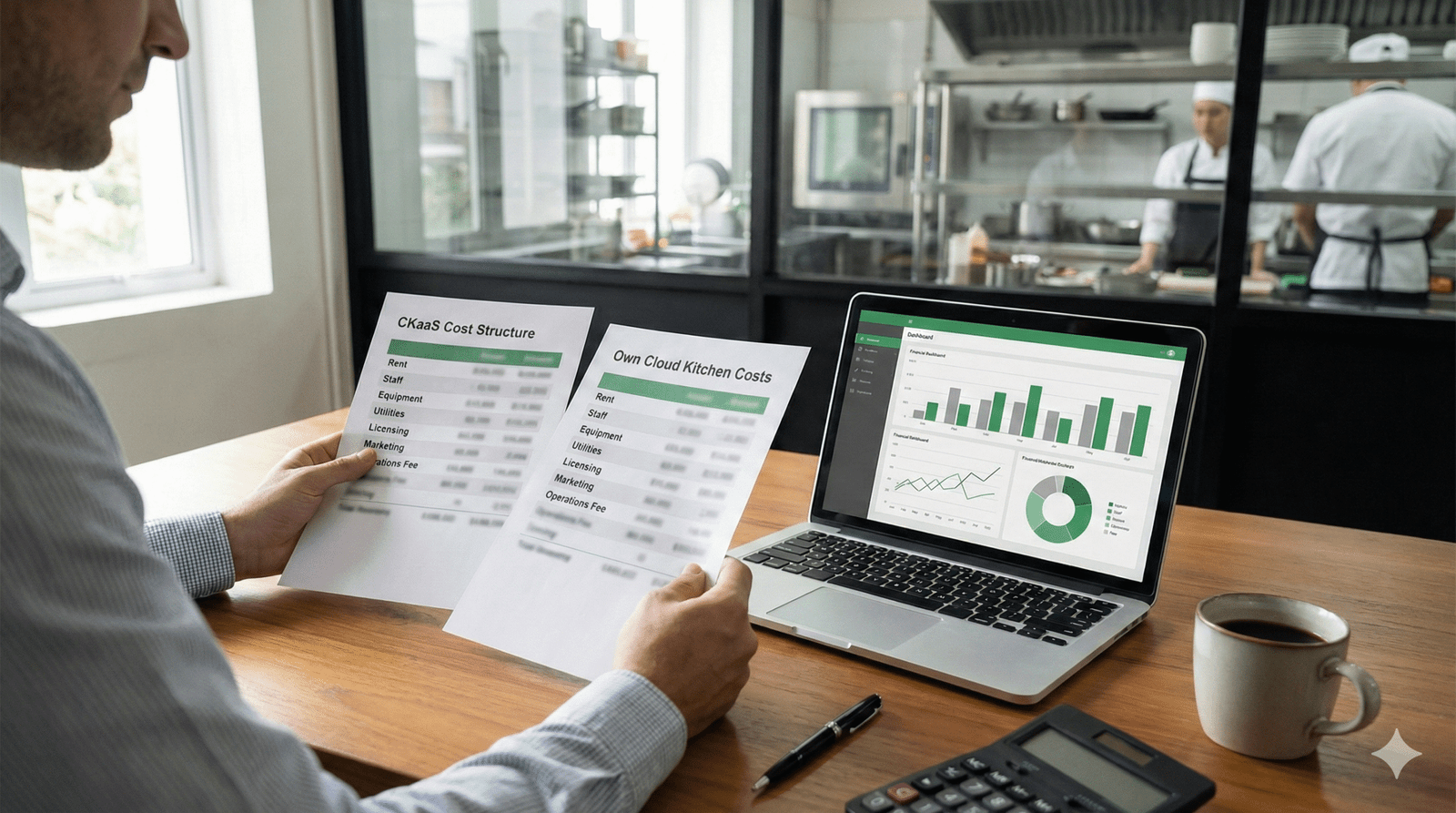 Cloud kitchen setup cost and operational investment