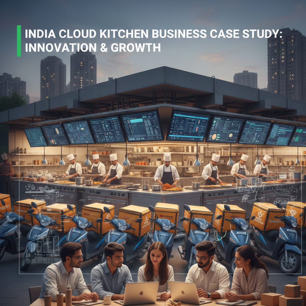 Cloud kitchen business case study in india