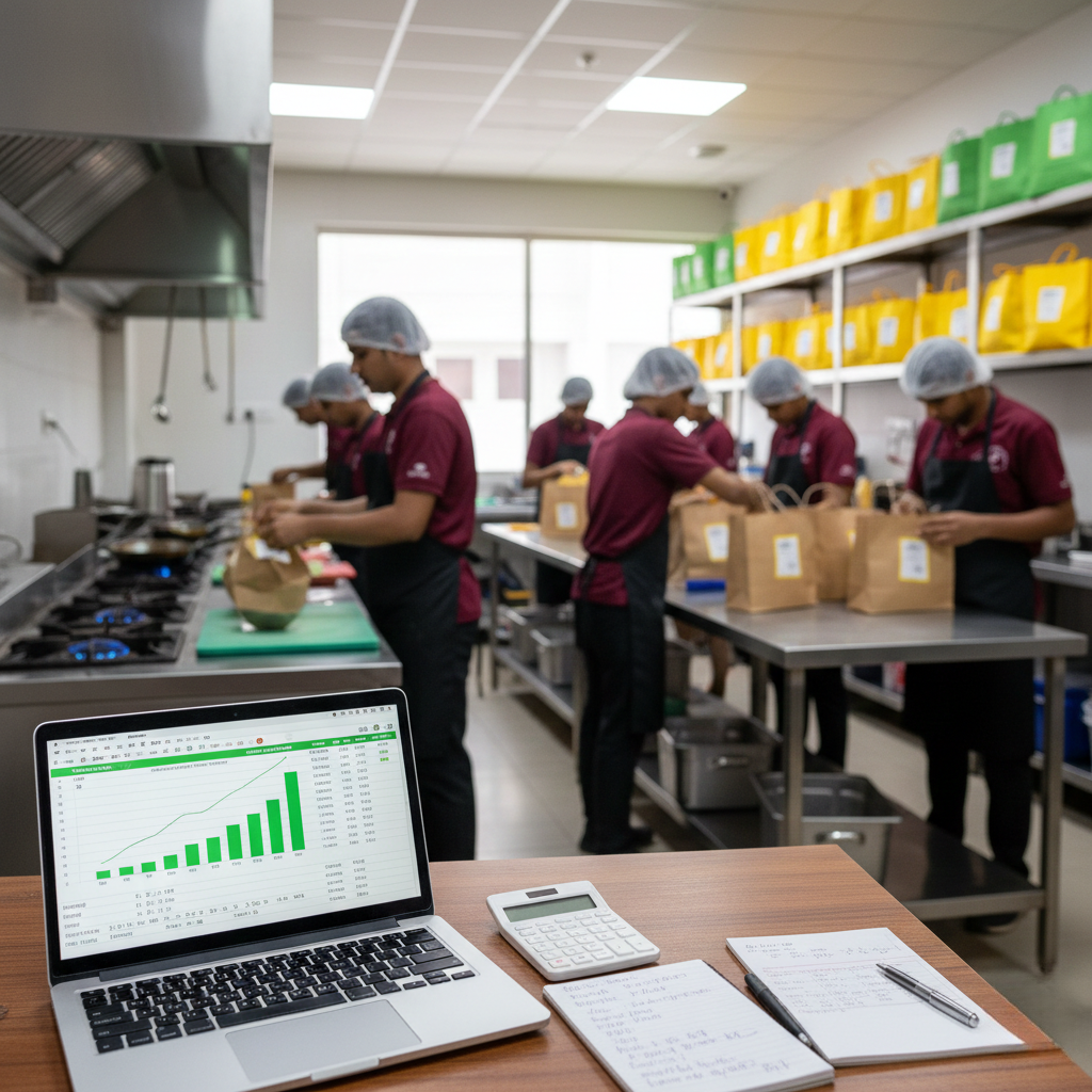 Revenue growth without profit in cloud kitchens