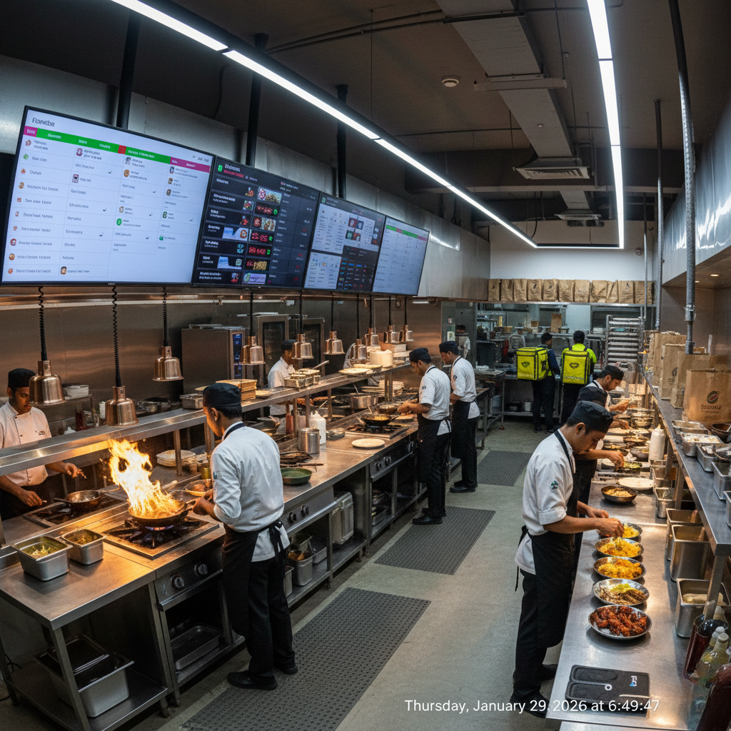 Loss making cloud kitchen operations in India