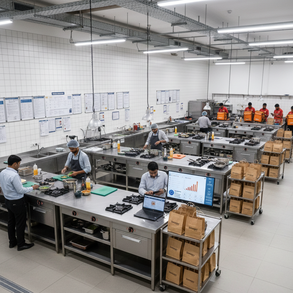 Cloud kitchen profitability driven by operations