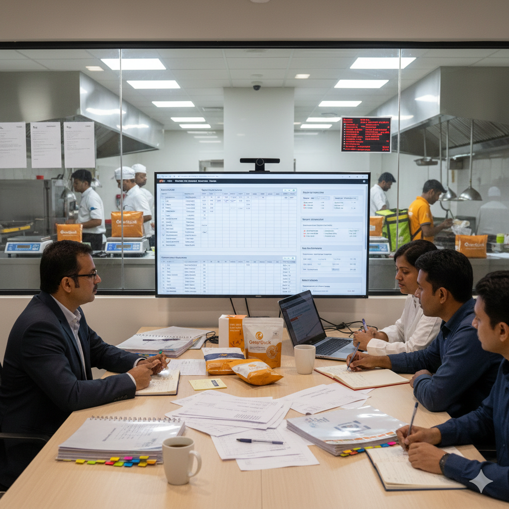 Cloud kitchen consulting operator system: menu engineering SOPs costing packaging dispatch KPI dashboard