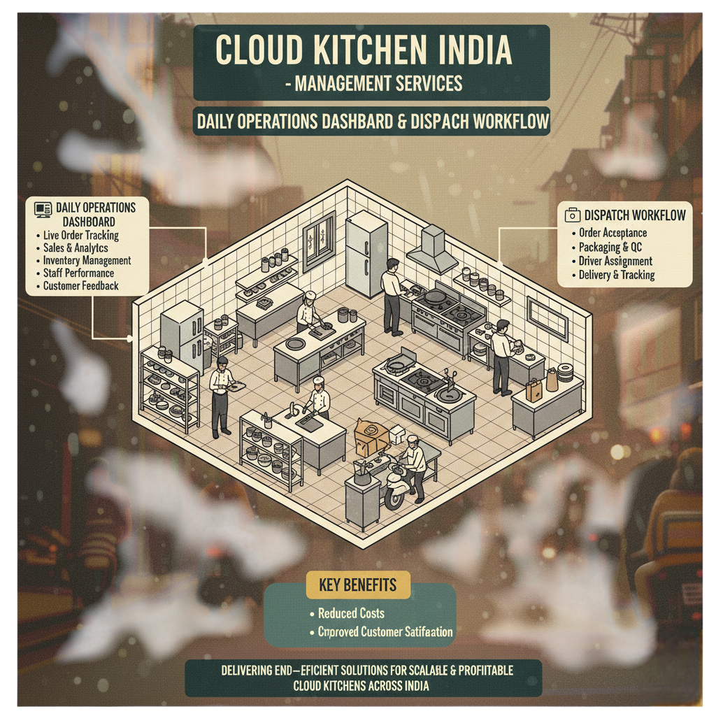 Cloud kitchen management services