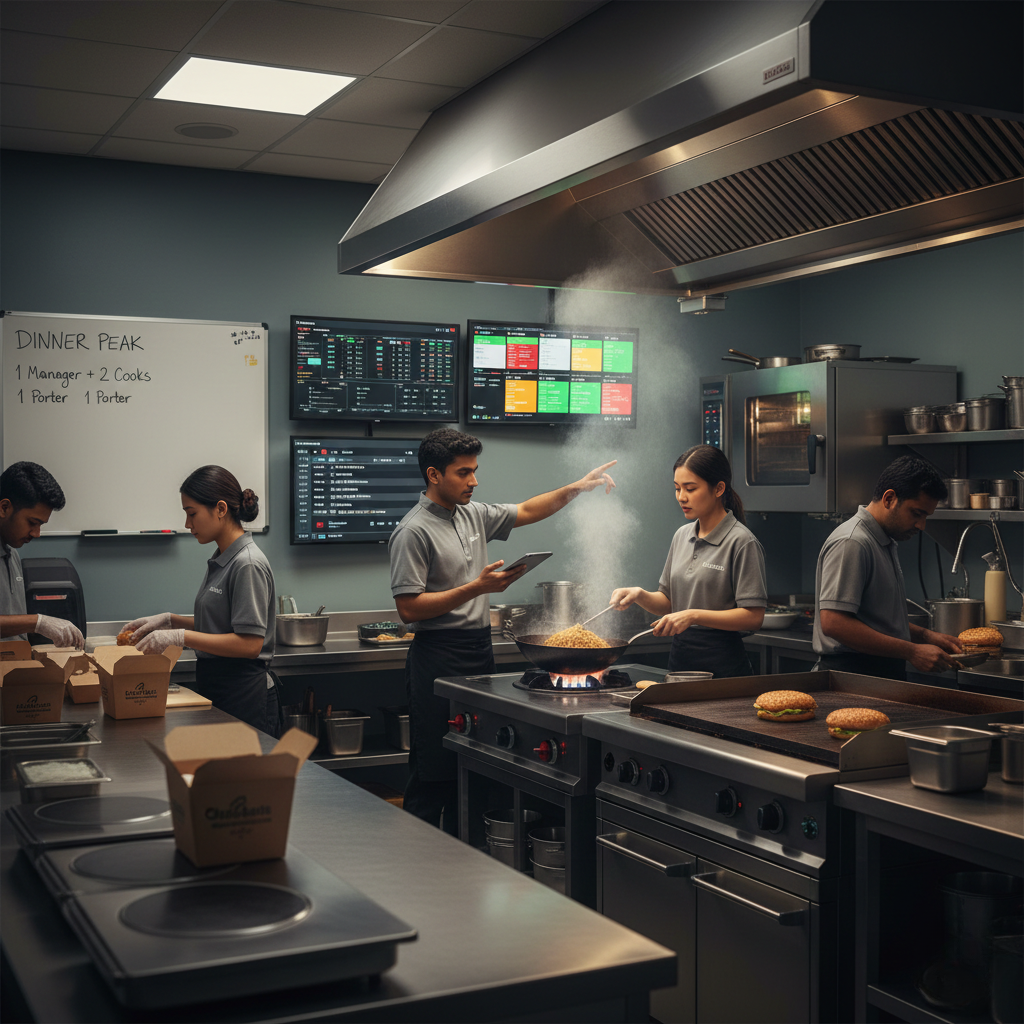 Packaging Cost Optimization for Cloud Kitchens