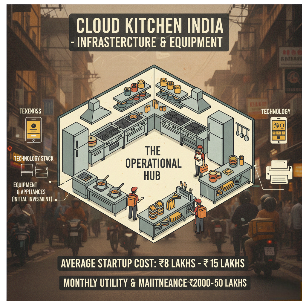 cloud kitchen setup cost in India