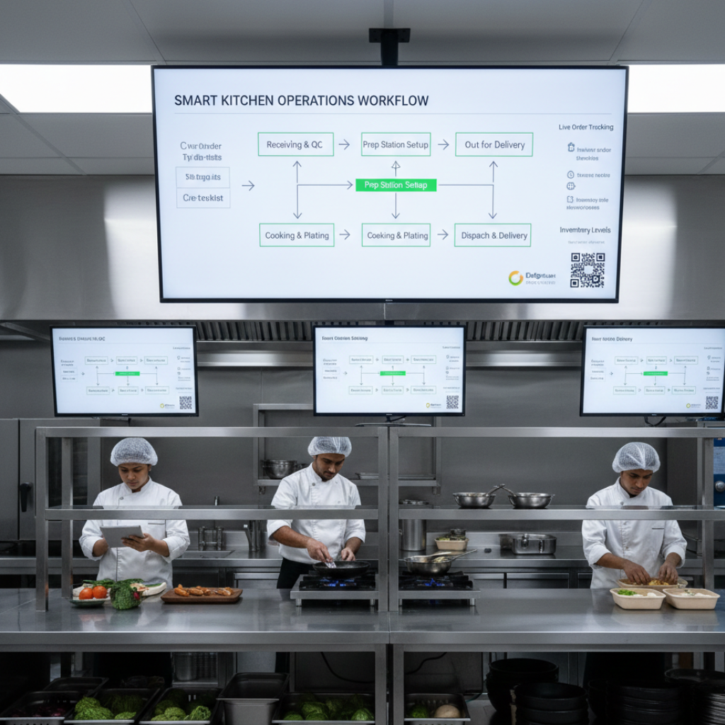 CKaaS operating system showing SOPs as standards, dashboards as visibility, and controls as gates for repeatable outcomes