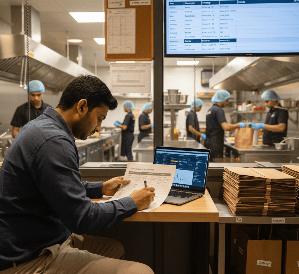 reduce food cost in a cloud kitchen