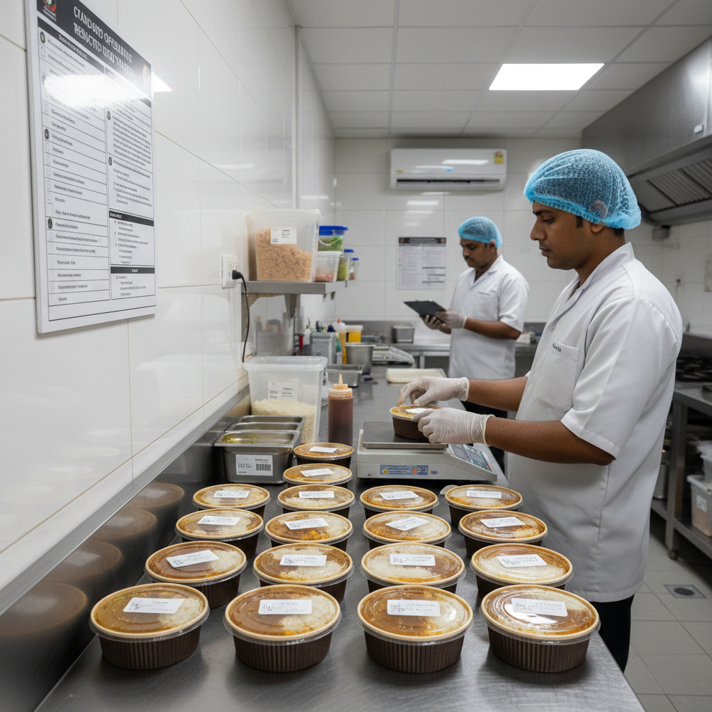 Over prep leading to food wastage in cloud kitchens