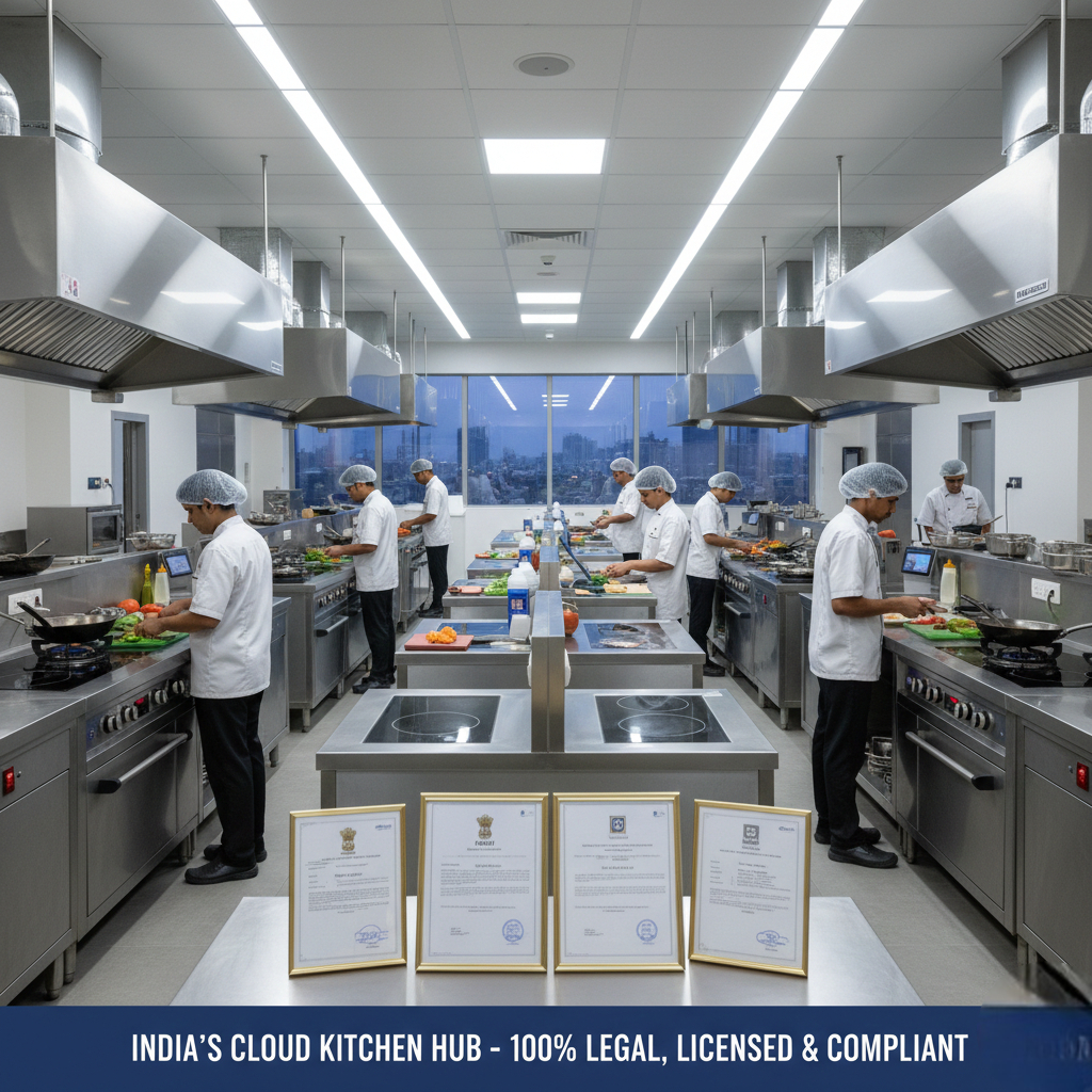 Is cloud kitchen Business legal in India