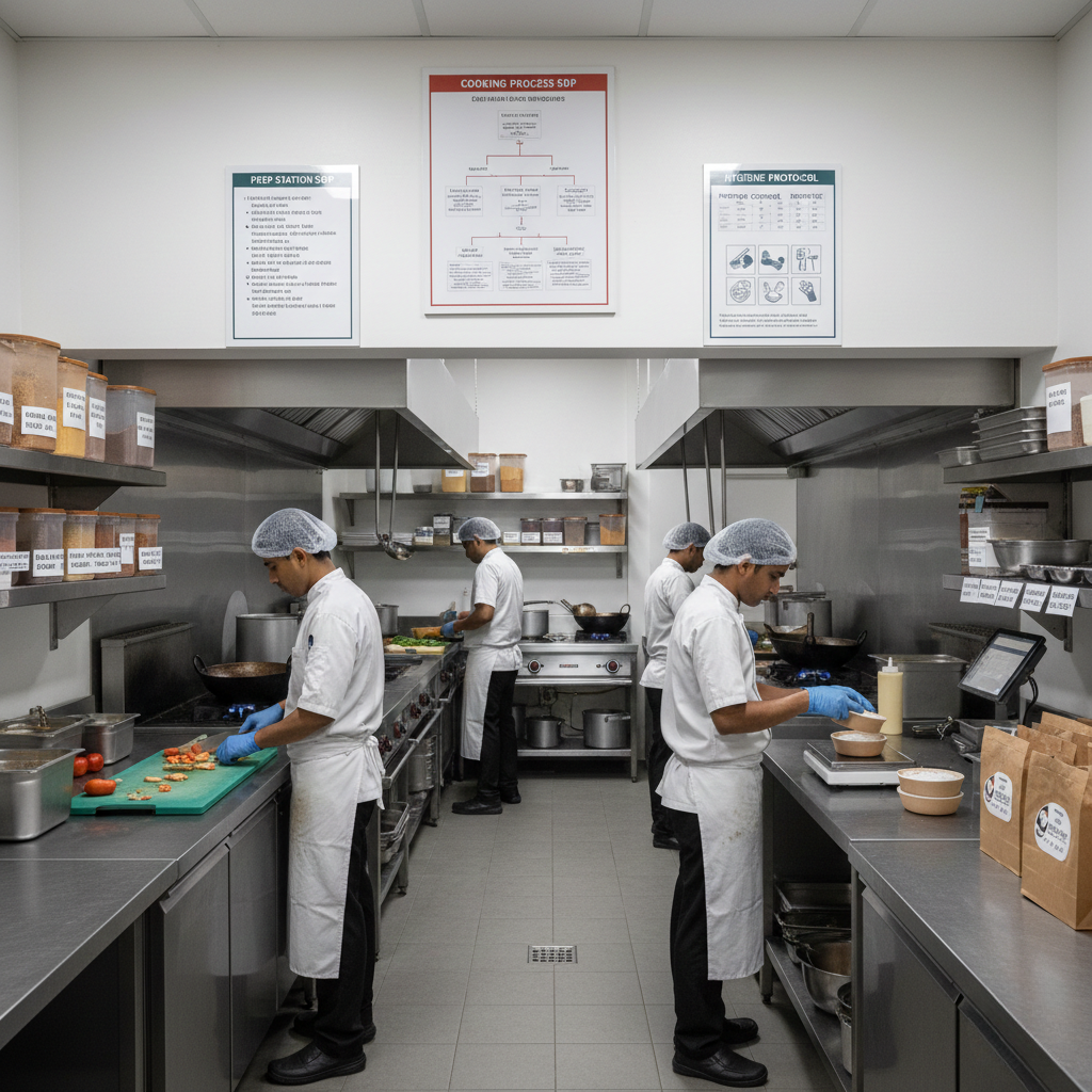 Kitchen SOPs Every Cloud Kitchen Must Have