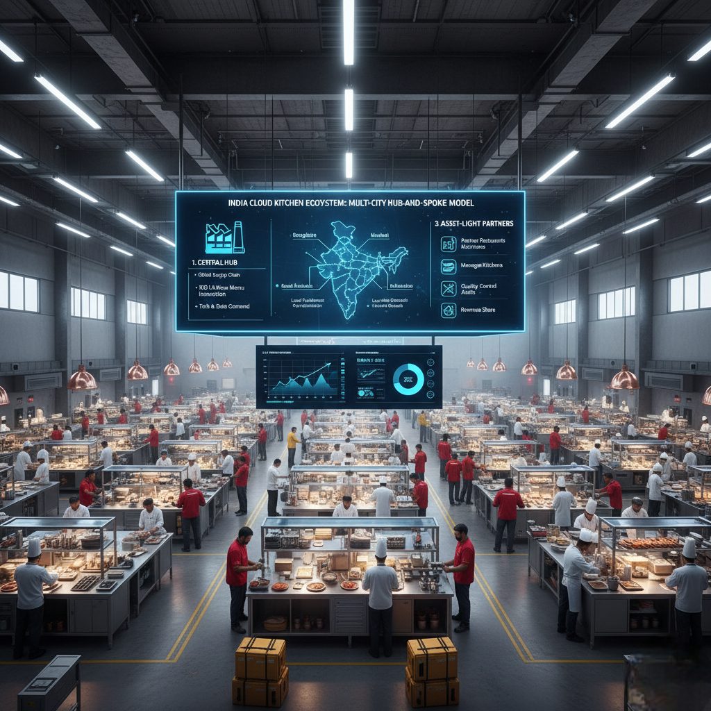 Multi city cloud kitchen expansion