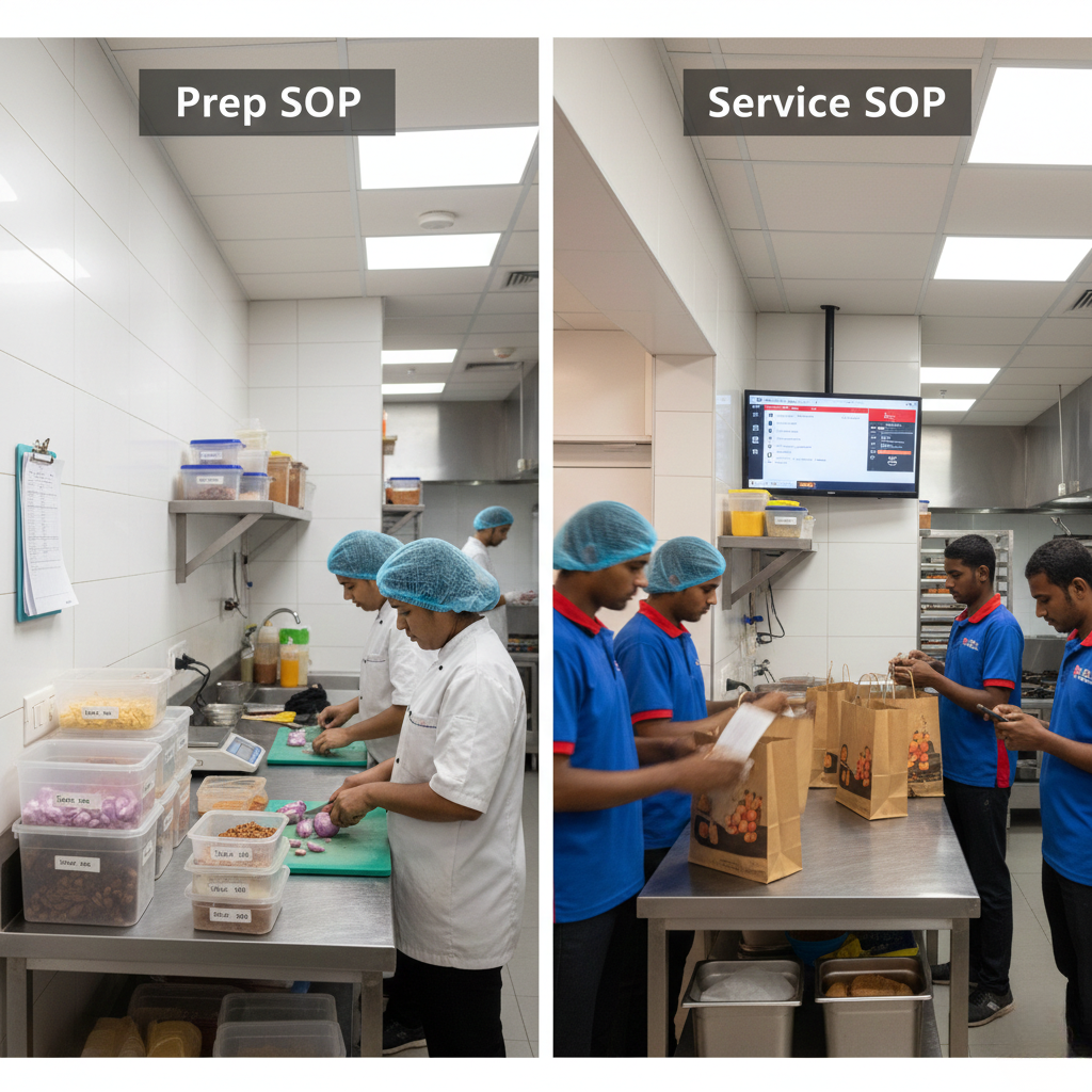 Prep SOP vs Service SOP