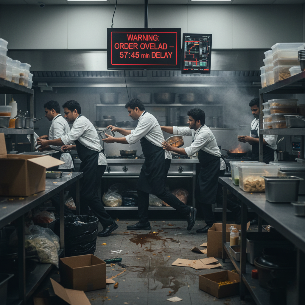 Service delays caused by poor prep planning