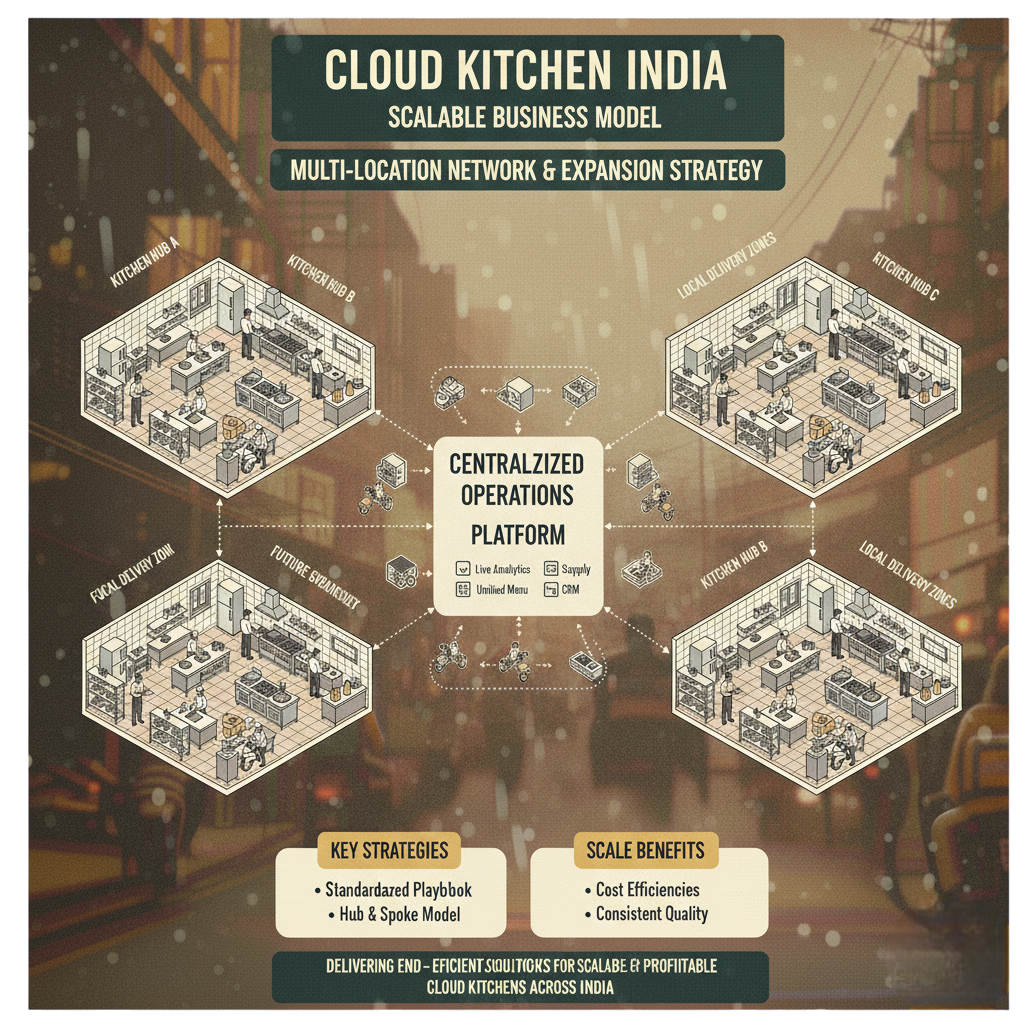 Scalable Cloud Kitchen Business Model In India