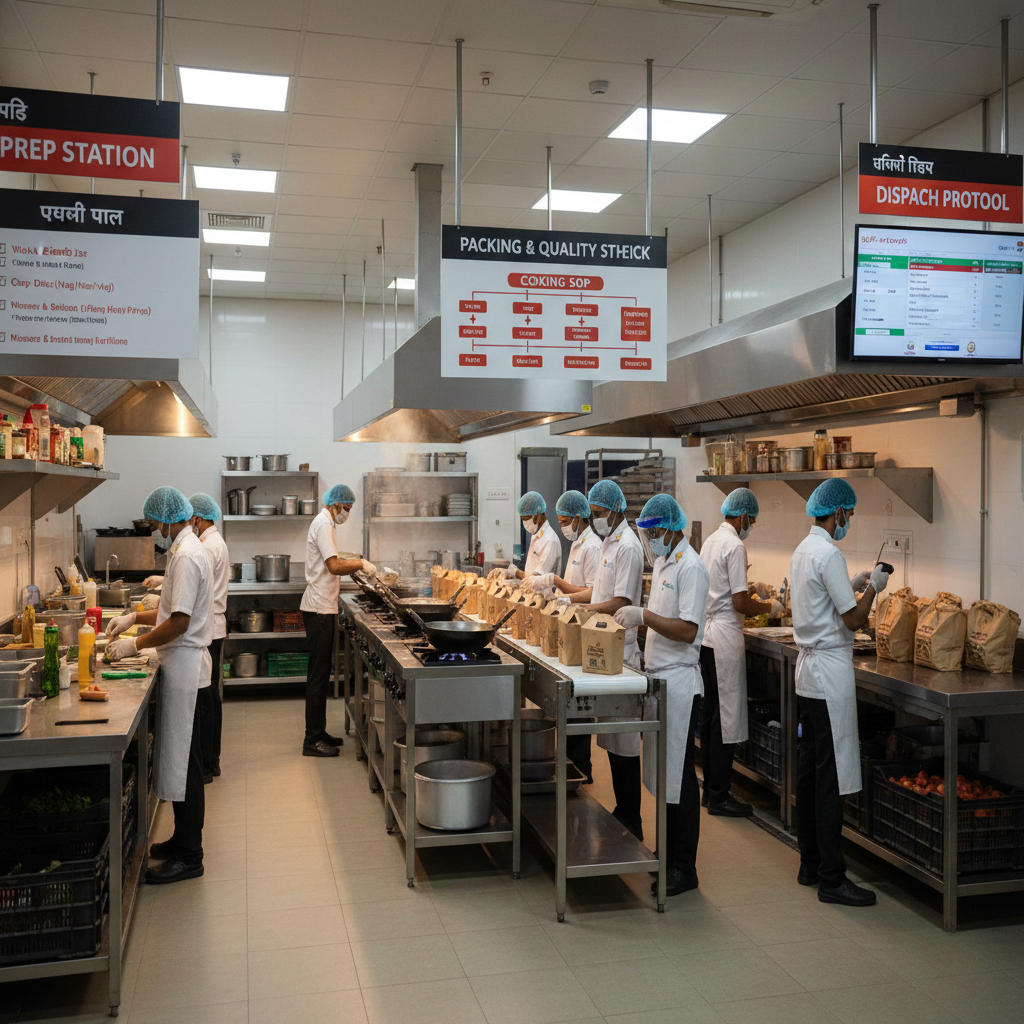 Role-based kitchen operations explained for cloud kitchens