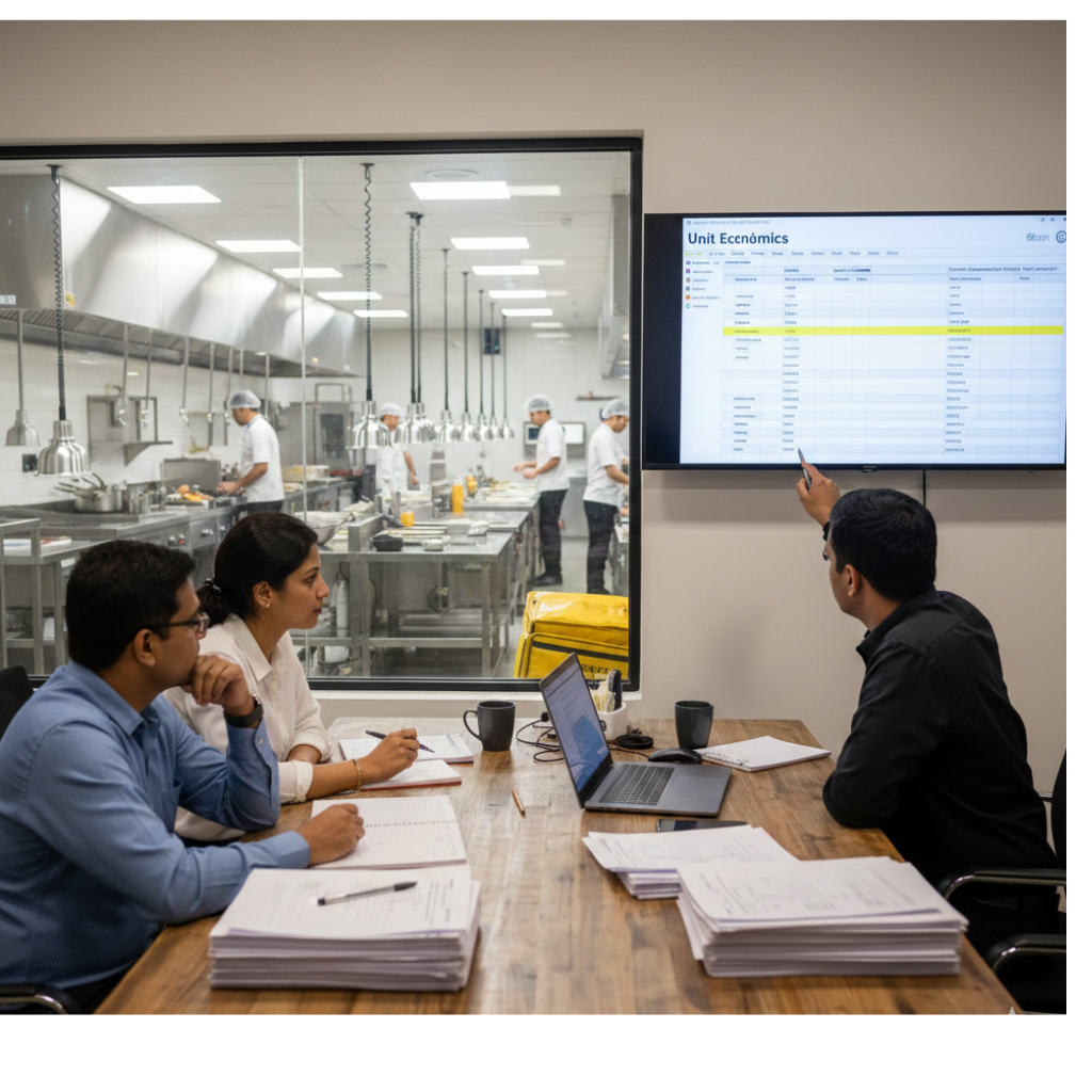 Cloud Kitchen Unit Economics in India