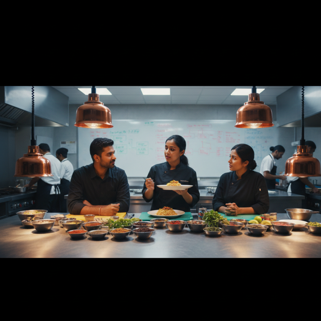 Role based SOP framework in cloud kitchens