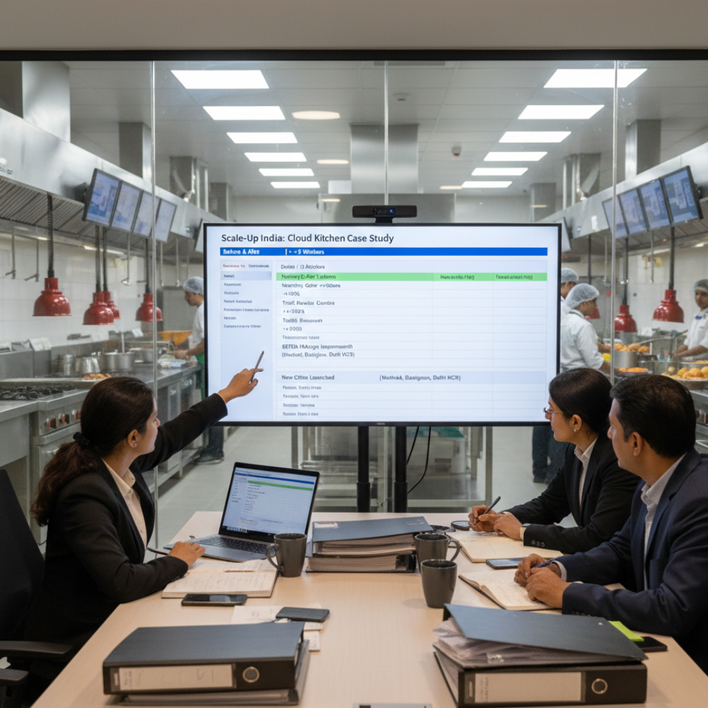Cloud kitchen manpower planning in India explained