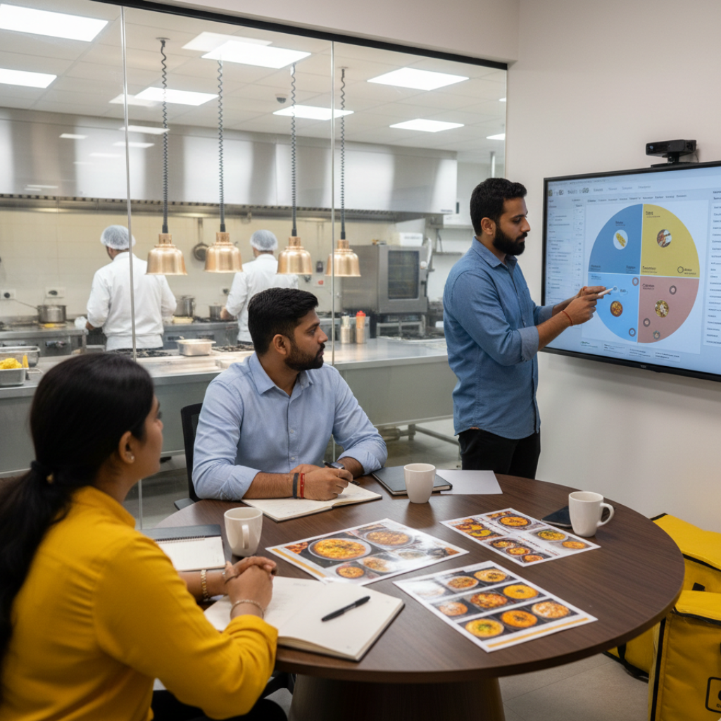 cloud kitchen vs QSR model in india