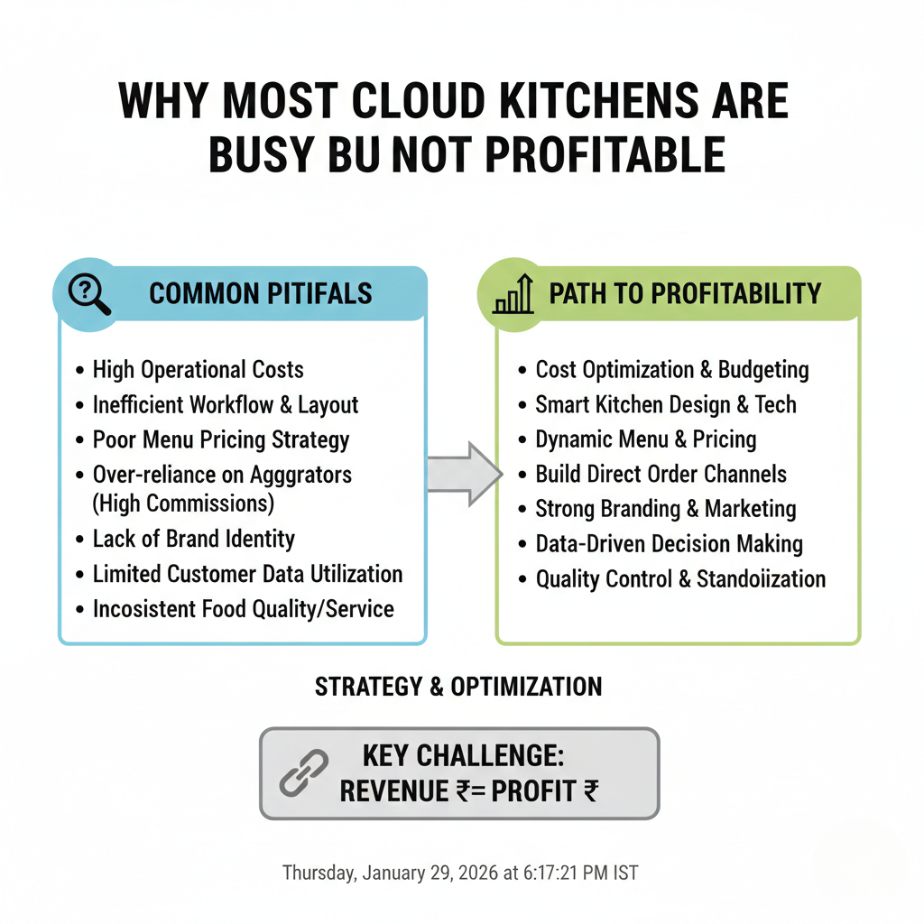 cloud kitchens busy but not profitable