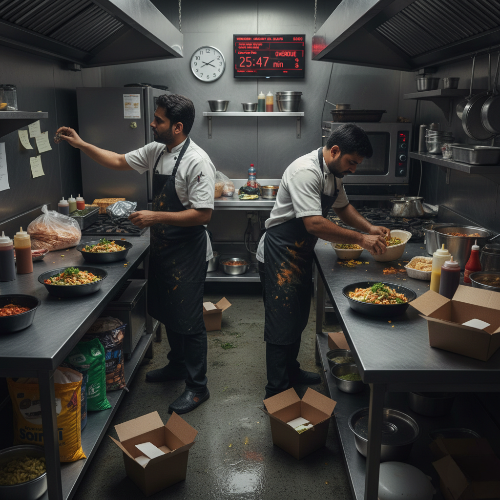 Poor packaging causing operational issues in cloud kitchens