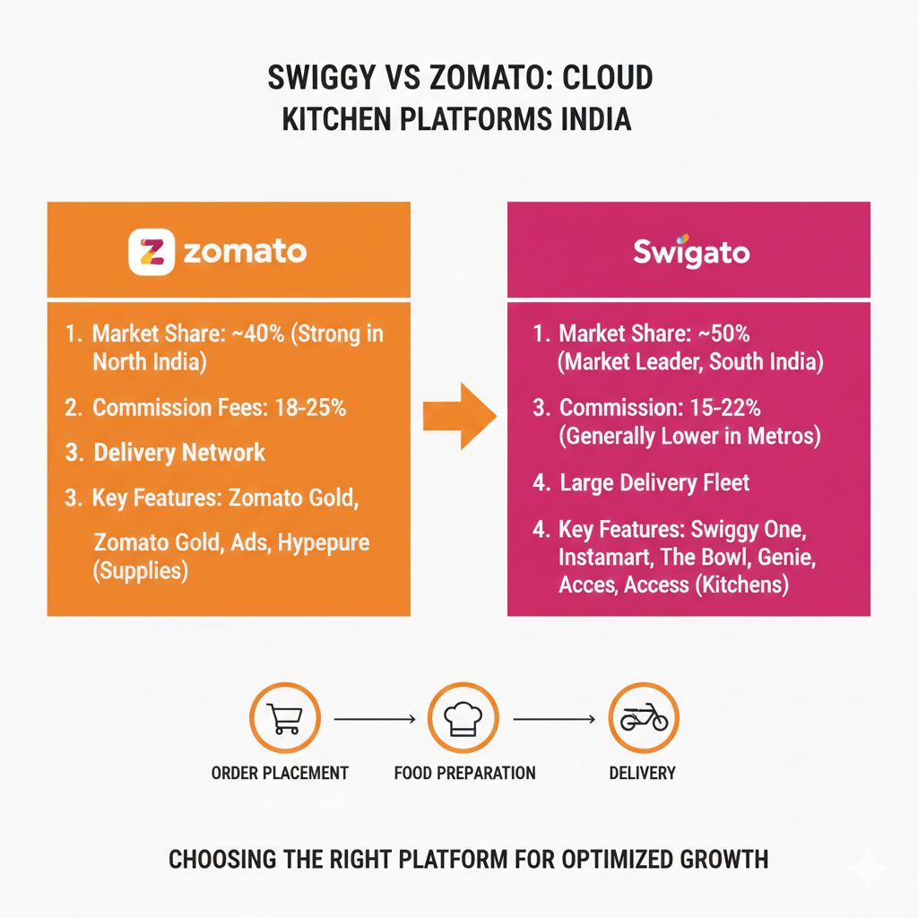 Cloud kitchen rating drop on Swiggy and Zomato