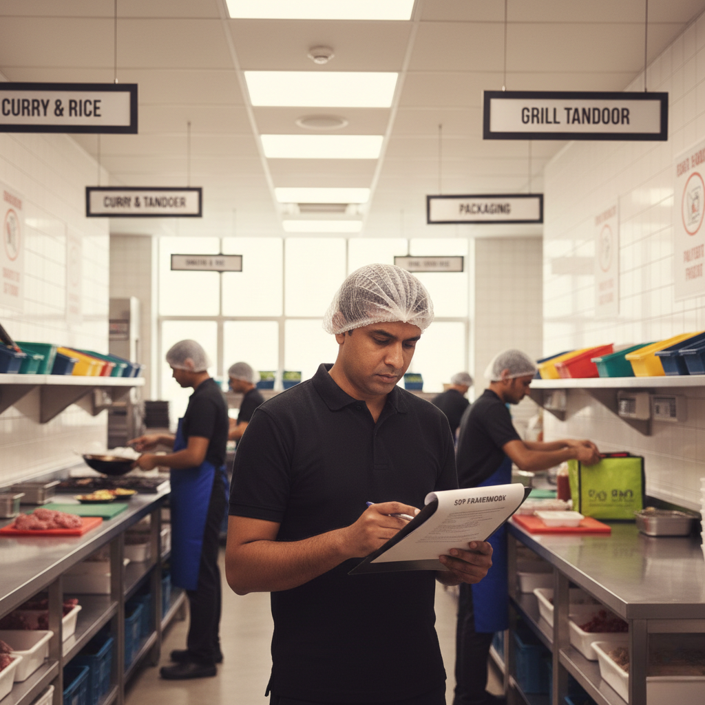 Cloud Kitchen SOP Framework Case Study