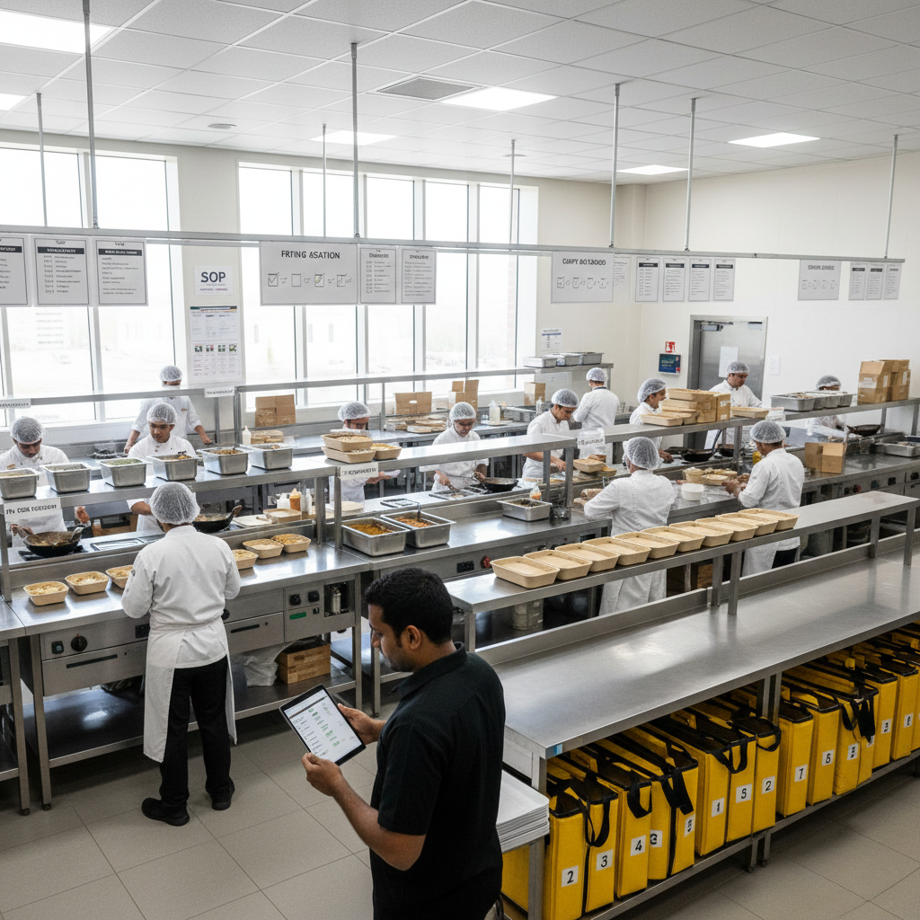 Growth and operations alignment loop for CKaaS showing reliability signals, SOP gates, feedback loops and contribution margin stability