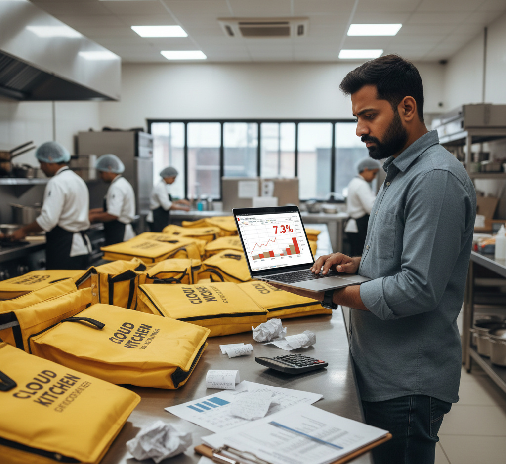 Cloud Kitchen Profitability Dropping When Orders Increase