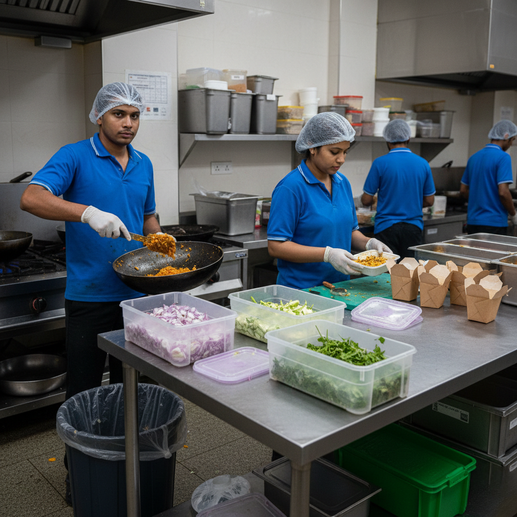 How Wastage Happens in Cloud Kitchens