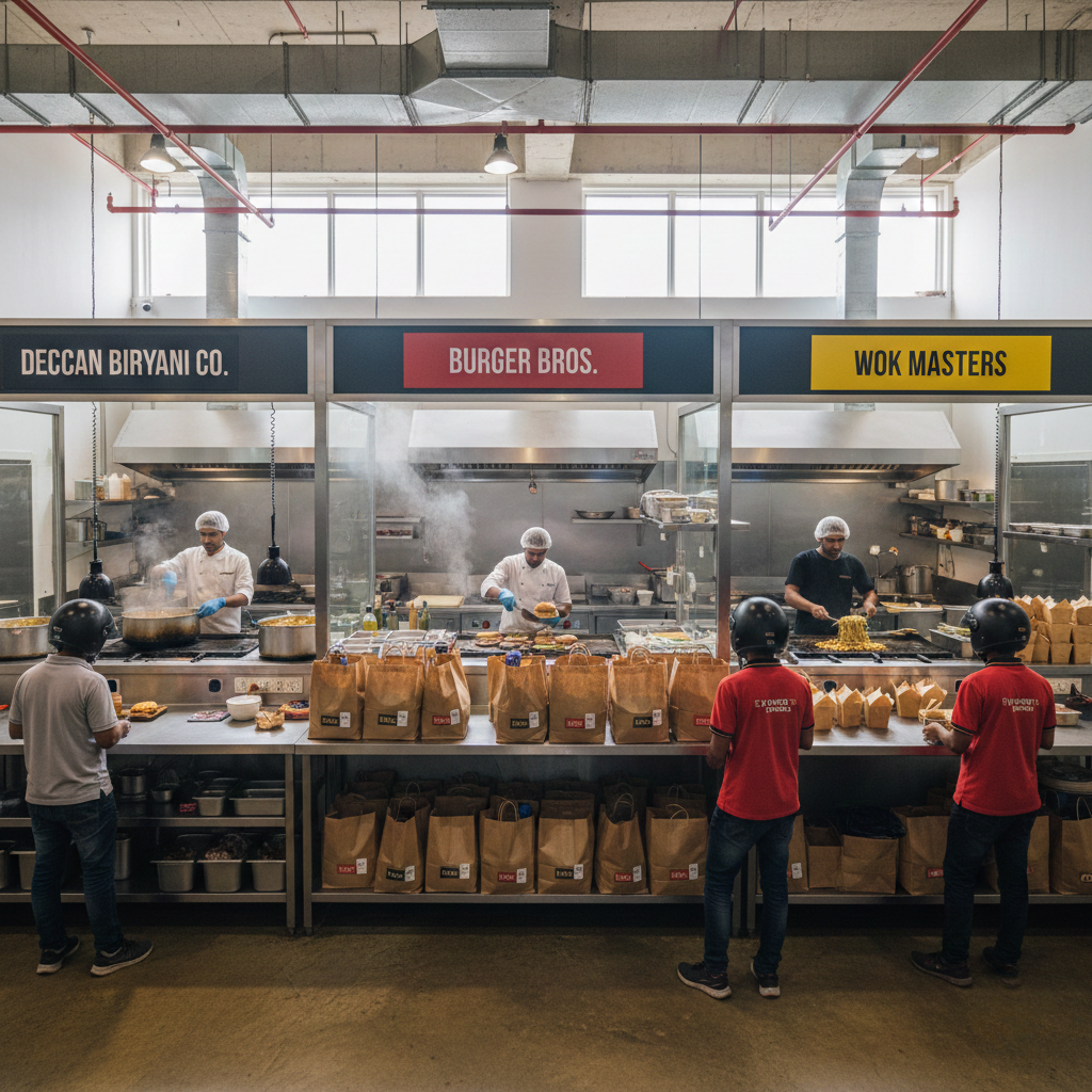 Multi Brand Cloud Kitchen in India