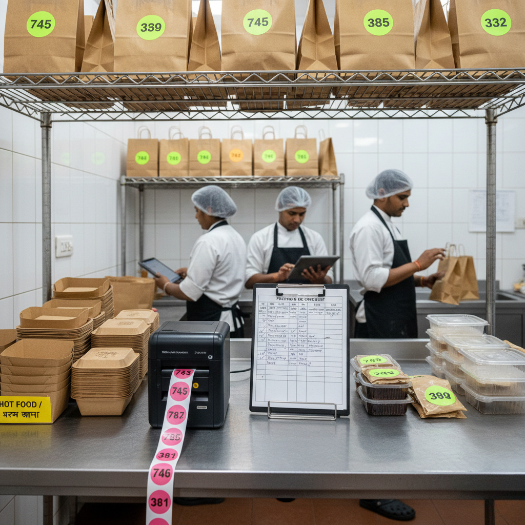 Packaging Cost in Cloud Kitchens