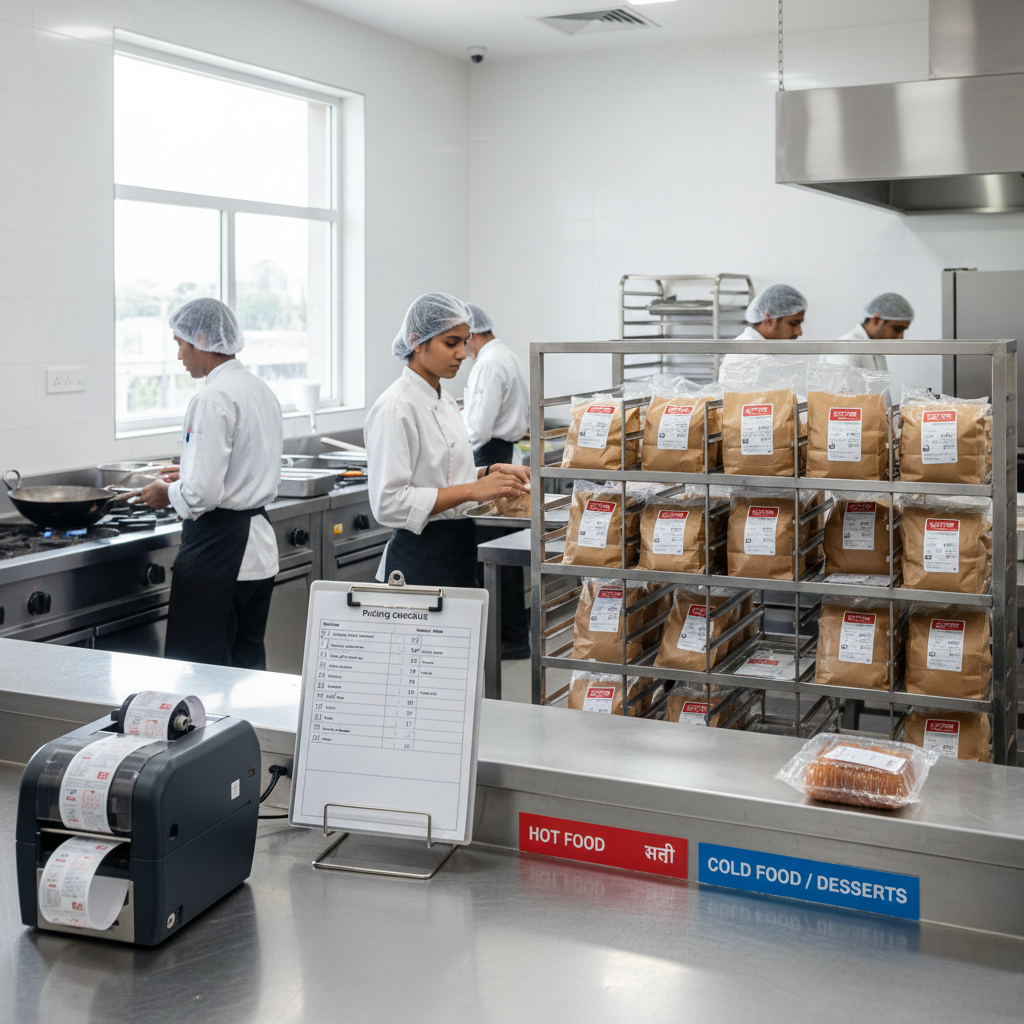 Ideal food cost percentage for cloud kitchens in India