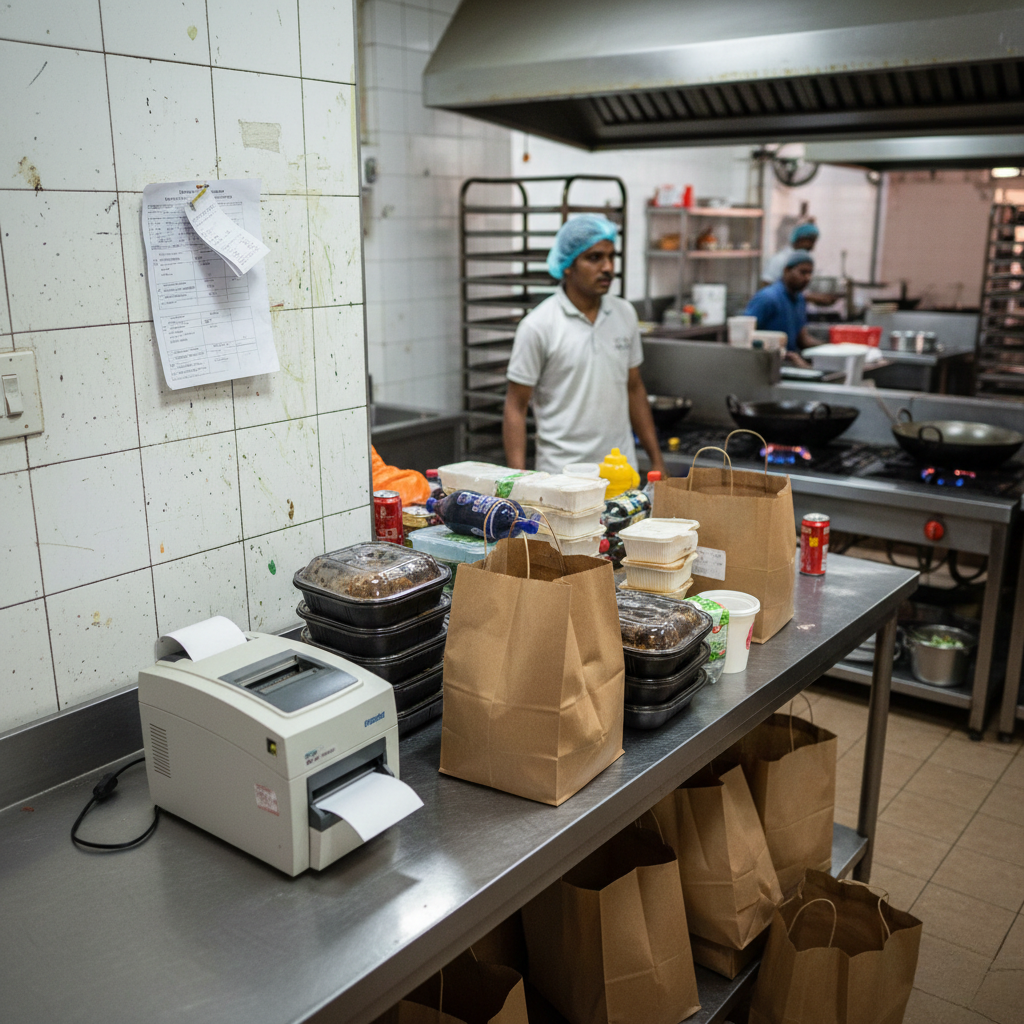 busy all day but still losing money cloud kitchen